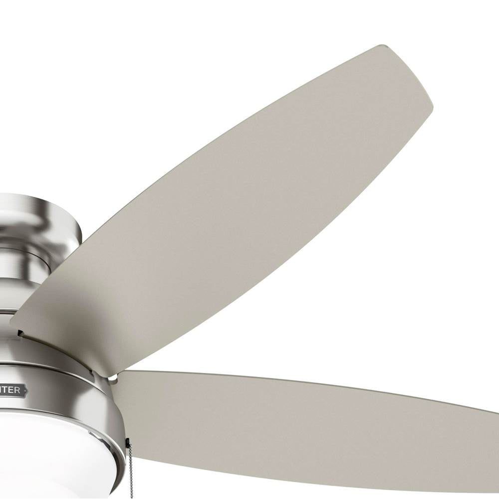 Hunter 52419 Brushed Nickel 52in Lilliana -  Brushed Nicked Image 6
