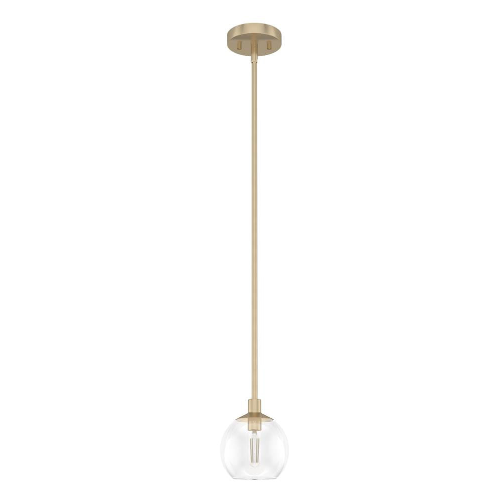 Hunter 19504 Alturas Gold Xidane 1 Light Mini Pendant Image 1