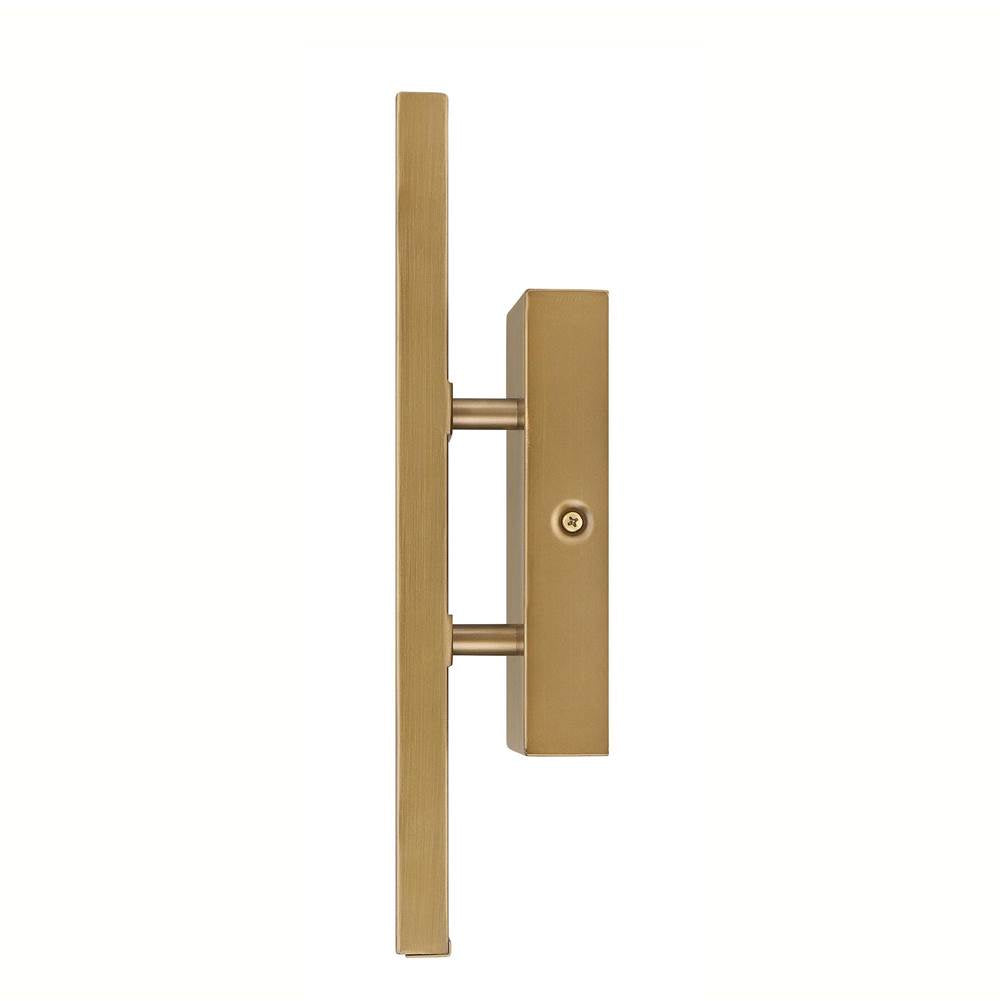 Hunter 13121 Luxe Gold Canoga Jasmine Roth Led Small 13 Inch Sconce Image 2