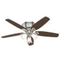 Hunter 53328 Brushed Nickel 52'' Builder Plus Lp-brushed Nickel Image 1