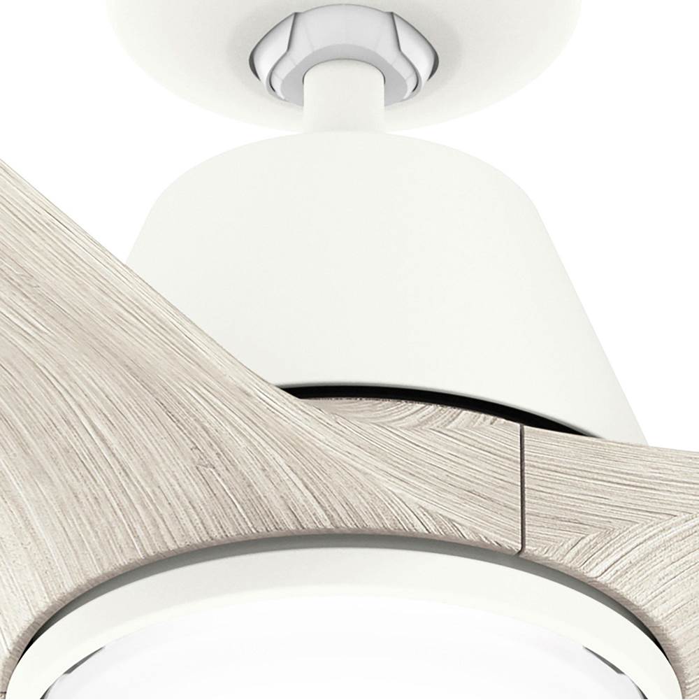 Hunter 52883 Matte White 44 In Aeronaut - Matte White/l Image 3