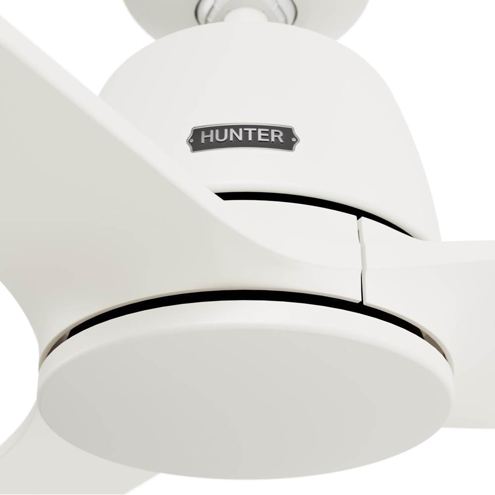 Hunter 52605 Matte White 52 Inch Malden - Matte White Image 3