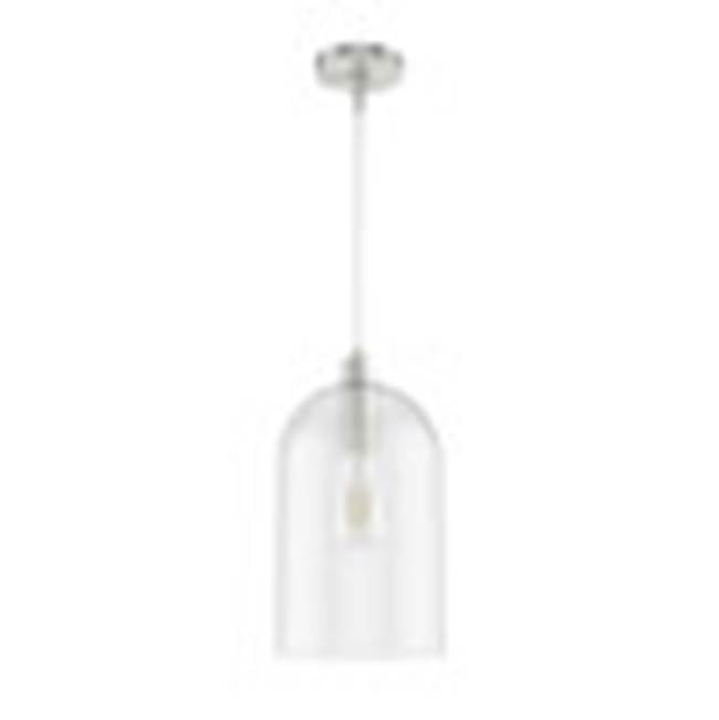 Hunter Lochemeade Large Pendant Brushed Nickel