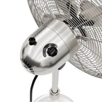 Hunter 97317 Brushed Nickel Standing Fan Image 2