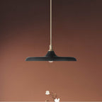 Hunter 48148 Matte Black Moriso 1 Light Large Pendant Black Image 5