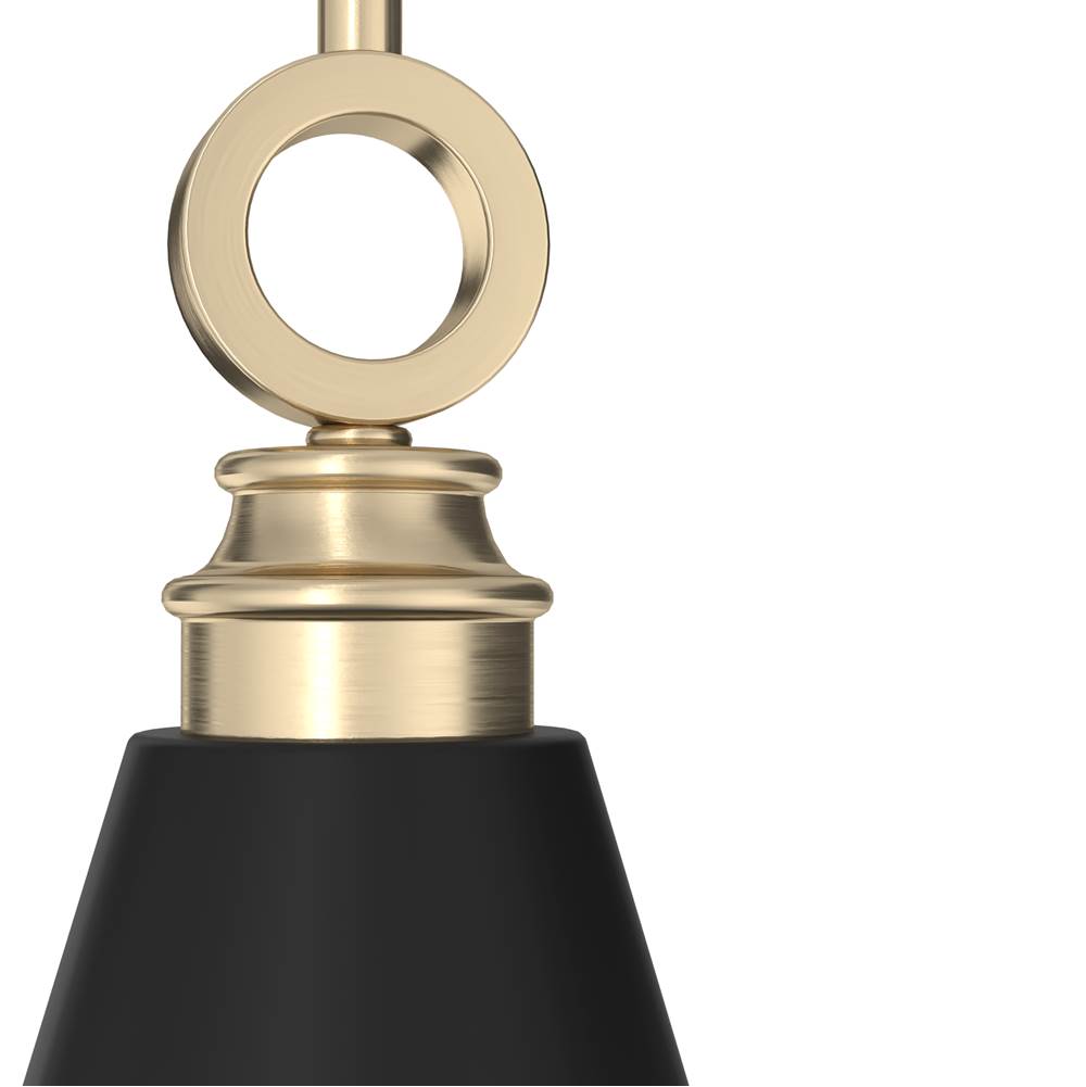 Hunter Klein 1 Light Metal Pendant 6 Inch