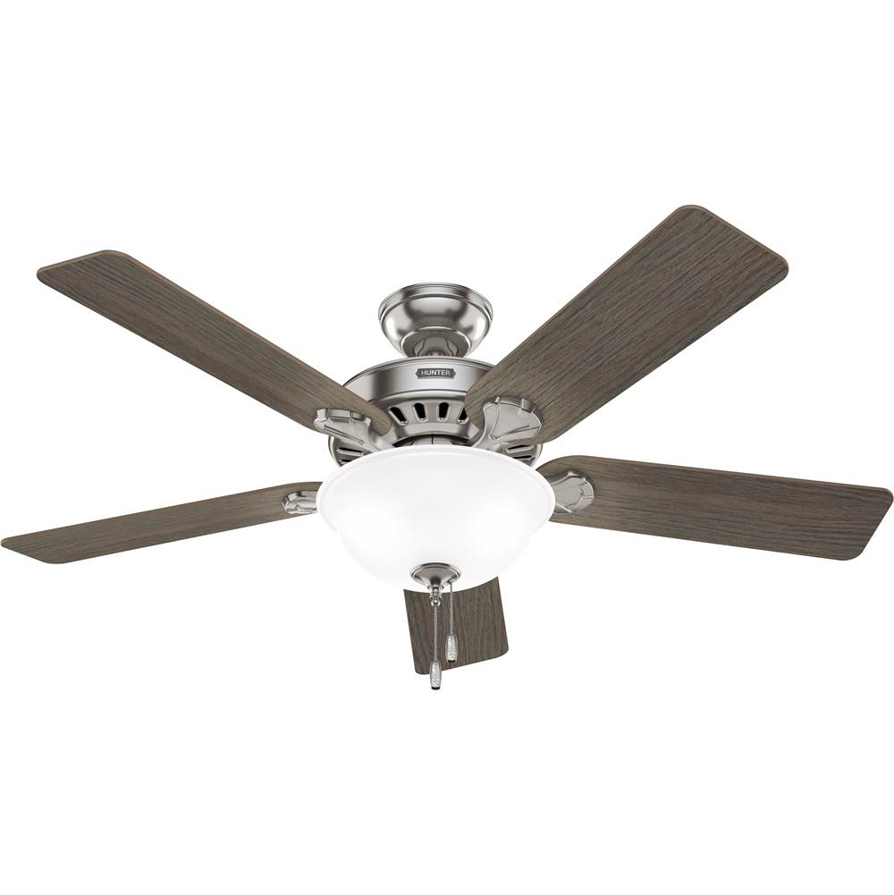 Hunter 52725 Brushed Nickel 52in Pro's Best Dc-brushed Nickel Image 1