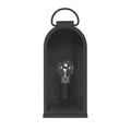 Hunter 46058 Matte Black Hunter Kendra Bell Matte Black With Clear Glass 1 Light Image 1