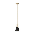 Hunter 19442  Klein 1 Light Metal Pendant 6 Inch Image 1