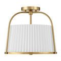 Hunter 48242 Alturas Gold Atmore 2 Light Large Semi Flush Gold Image 1