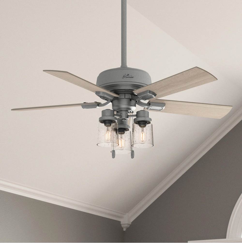 Hunter 50649 Matte Silver Hartland 44'' -matte Silver Image 1