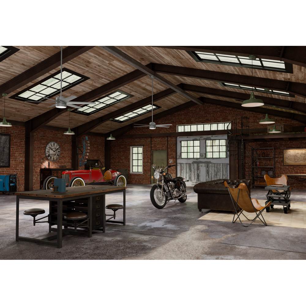 Hunter 59625 Matte Silver 60'' Solaria - Matte Silver Image 2