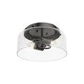 Hunter 19015 Noble Bronze Hartland 2 Light Flush Mount Image 1