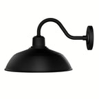 Hunter Mill Valley Mill Valley Matte Black And White 1 Light Medium