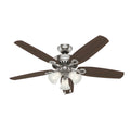 Hunter 53237 Brushed Nickel 52'' Builder Plus-brushed Nickel Image 1