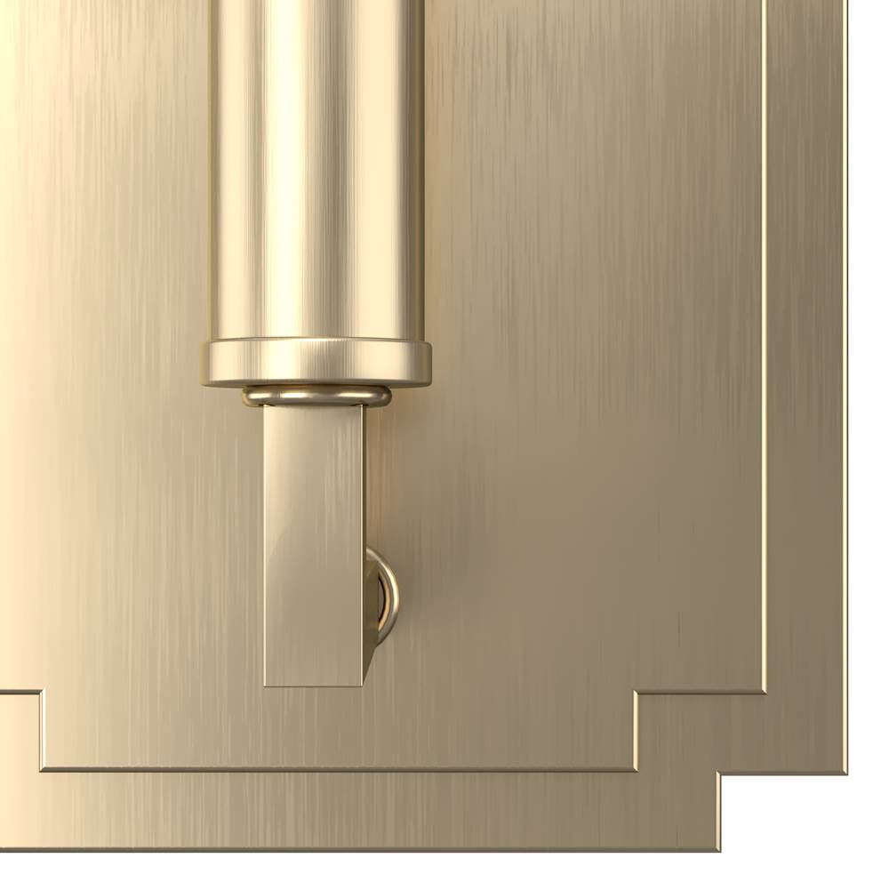 Hunter 19578 Alturas Gold Zoanne 1 Light Wall Sconce Image 5