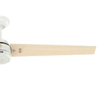 Hunter 52980 Fresh White 60 Inch Cassius Energy Star Fresh White Damp Rated Ceiling Fan And Wall Control Image 2