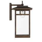 Hunter 46073 Matte Bronze Hunter Yancy House Matte Bronze With Clear Glass 1 Light Image 3