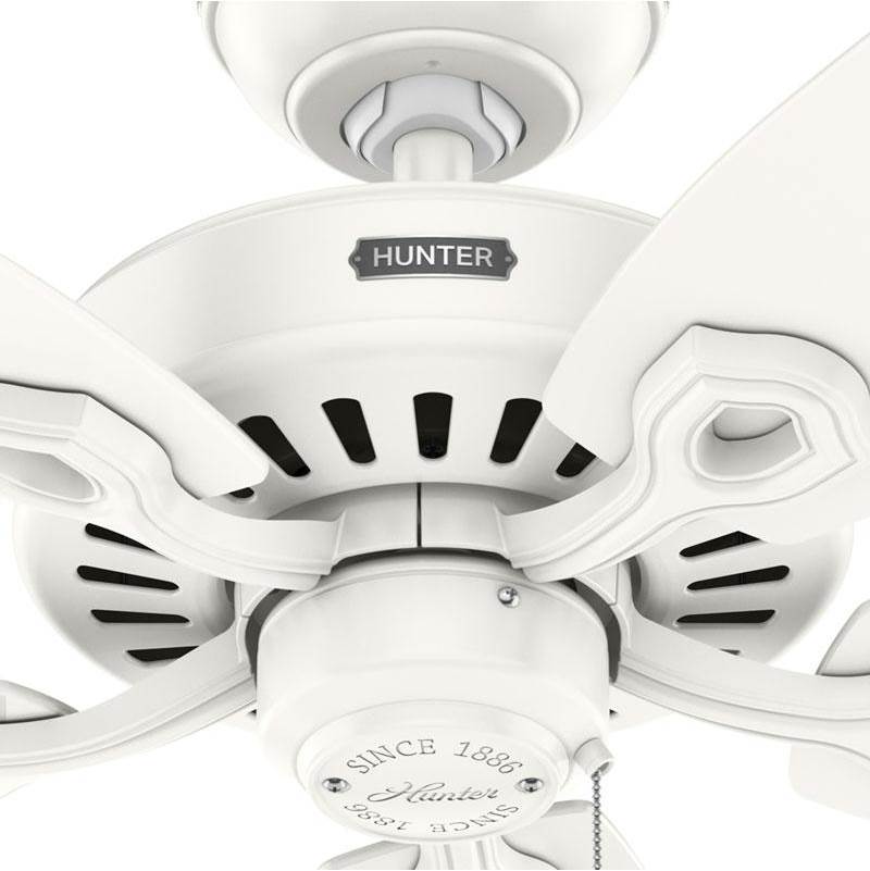 Hunter 53486 Fresh White 42 Inch Builder Elite Fresh White Image 5