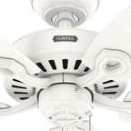 Hunter 53486 Fresh White 42 Inch Builder Elite Fresh White Image 5