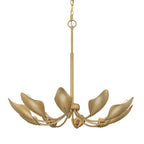 Hunter 48223 Luxe Gold Hunter Juneway Luxe Gold 10 Light Medium Chandelier Ceiling Light Fixture Image 1