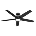 Hunter Zayden 52in Zayden -flat Matte Black