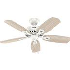 Hunter 53486 Fresh White 42 Inch Builder Elite Fresh White Image 4