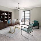 Hunter Midtown 48'' Midtown Matte Nickel