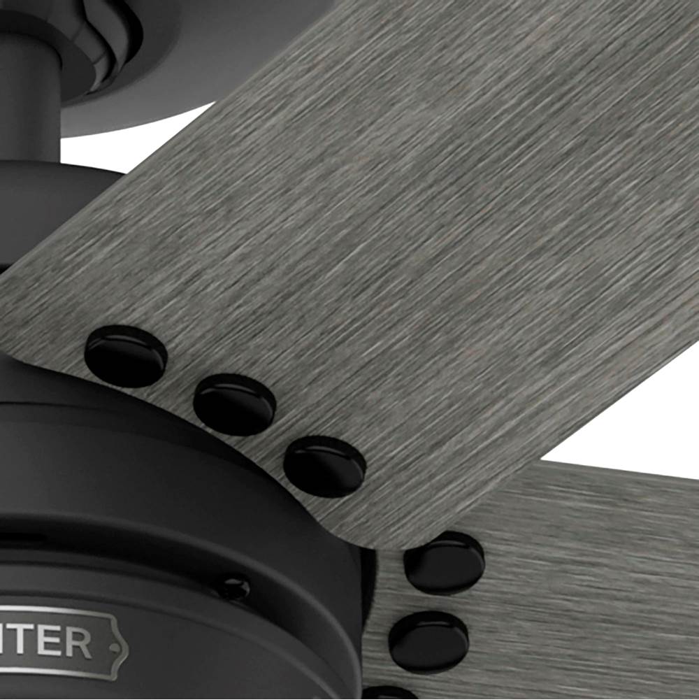 Hunter 52247 Matte Black 52in Burton -flat Matte Black Image 9