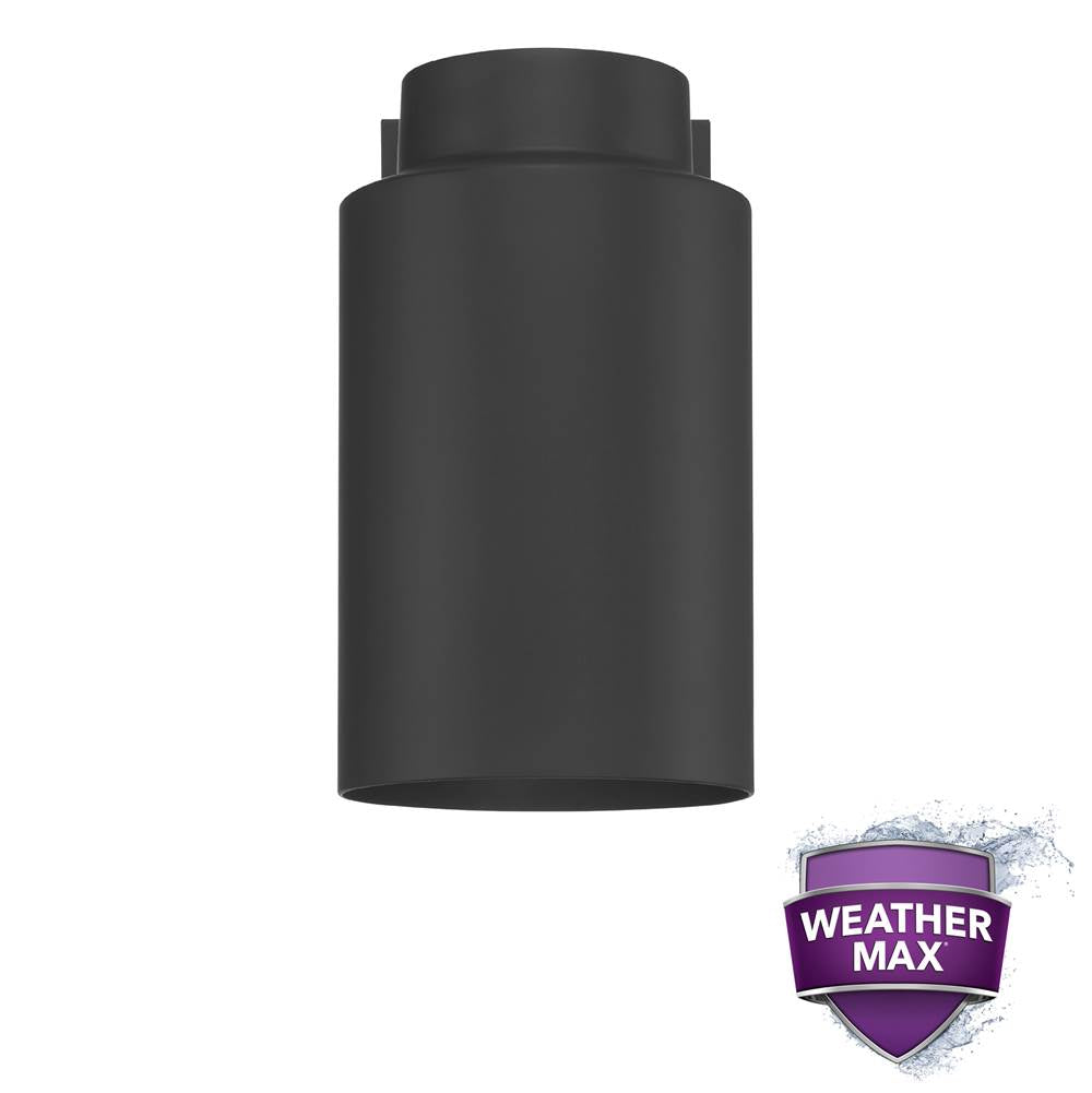 Hunter Kennicott  Outdoor 1 Light Small Wall Light Black