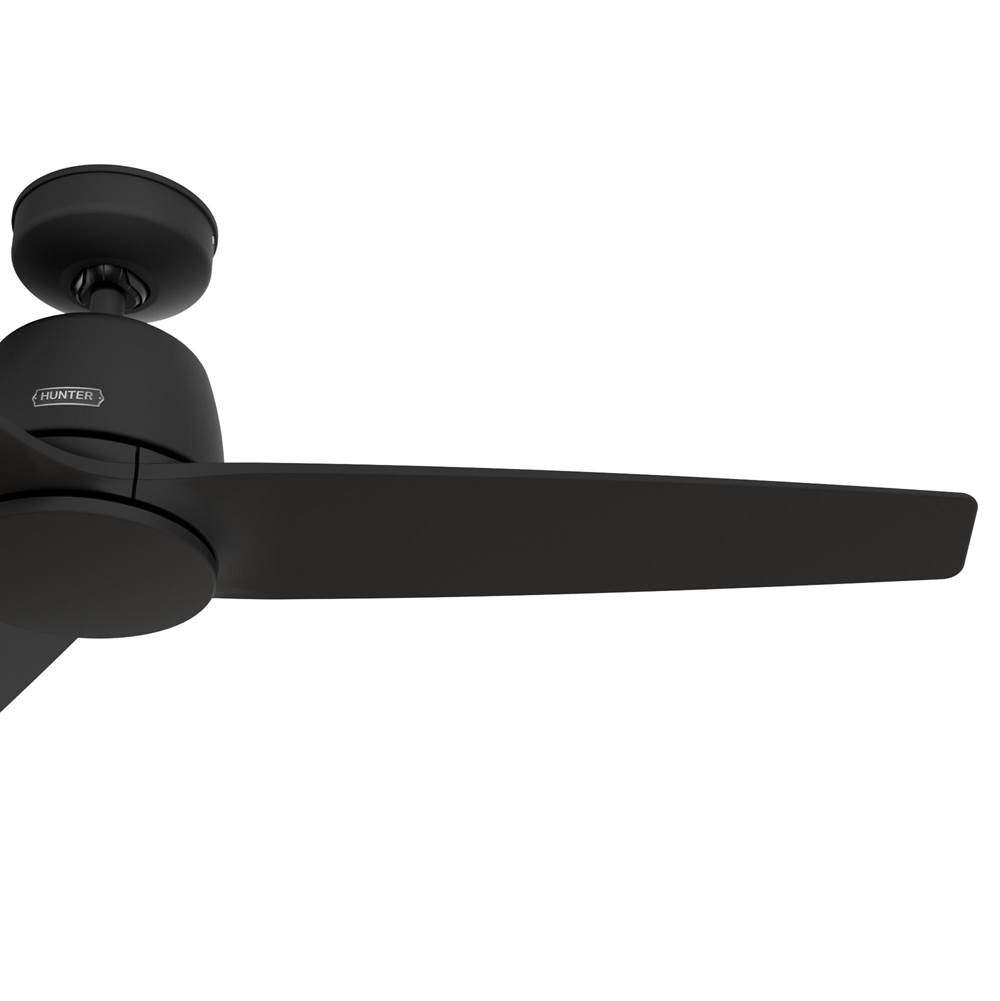 Hunter 52606 Matte Black 52 Inch Malden - Matte Black Image 6