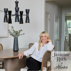 Hunter 19896 Flat Matte Black Hunter Zola Flat Matte Black 10 Light Chandelier Ceiling Light Fixture Image 5