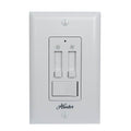 Hunter 99816 Fresh White Multi-fan Wall Control Image 1