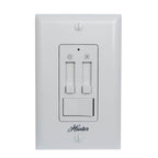 Hunter 99816 Fresh White Multi-fan Wall Control Image 1