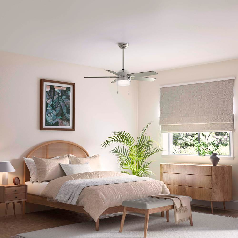 Hunter Anisten 44 Inch Anisten Brushed Nickel