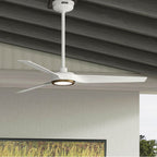 Hunter 53519 Fresh White Zentech 3 Blade Indoor/outoor Smart Fan 52in - Fresh White Image 5