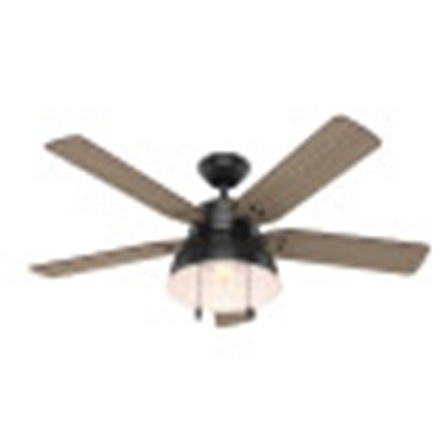 Hunter 59307 Matte Black 52'' Mill Valley-matte Black Image 1