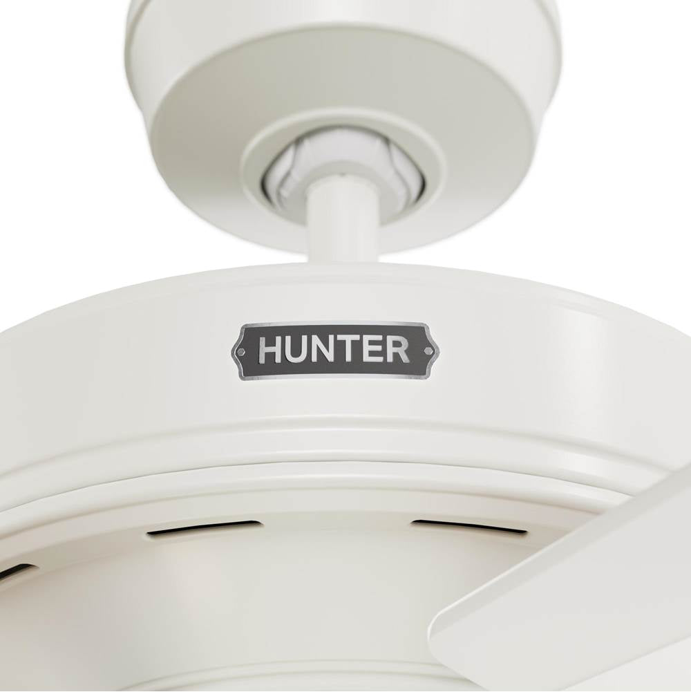 Hunter 52535 Fresh White 52in Crestfield He - Fresh White Image 8