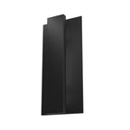 Hunter 46062 Matte Black Canoga Outdoor 1 Light Medium Wall Light Black Image 1