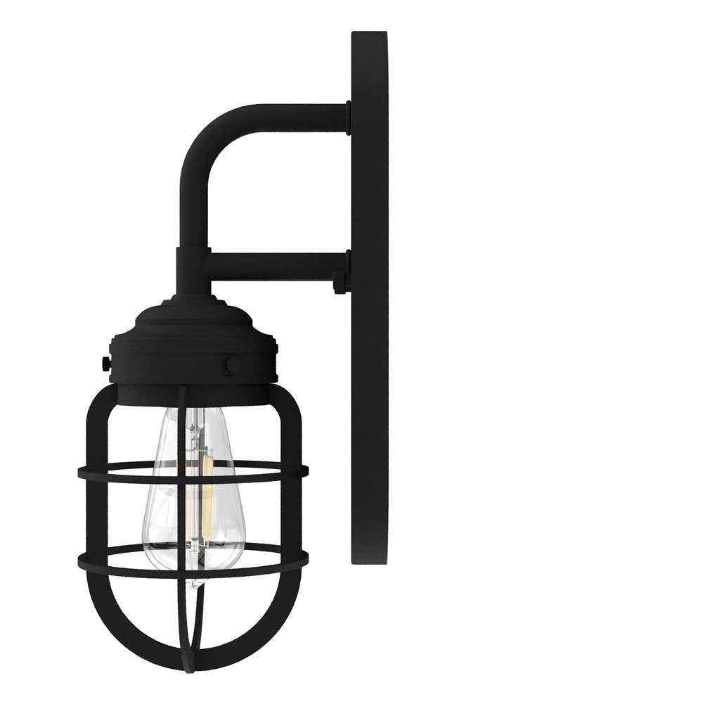 Hunter 19668 Natural Iron Hunter Starklake Natural Iron 1 Light Sconce Wall Light Fixture Image 2