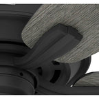 Hunter 51614 Matte Black 60 Inch Dondra Matte Black Ceiling Fan With Led Light Kit And Pull Chain Image 7