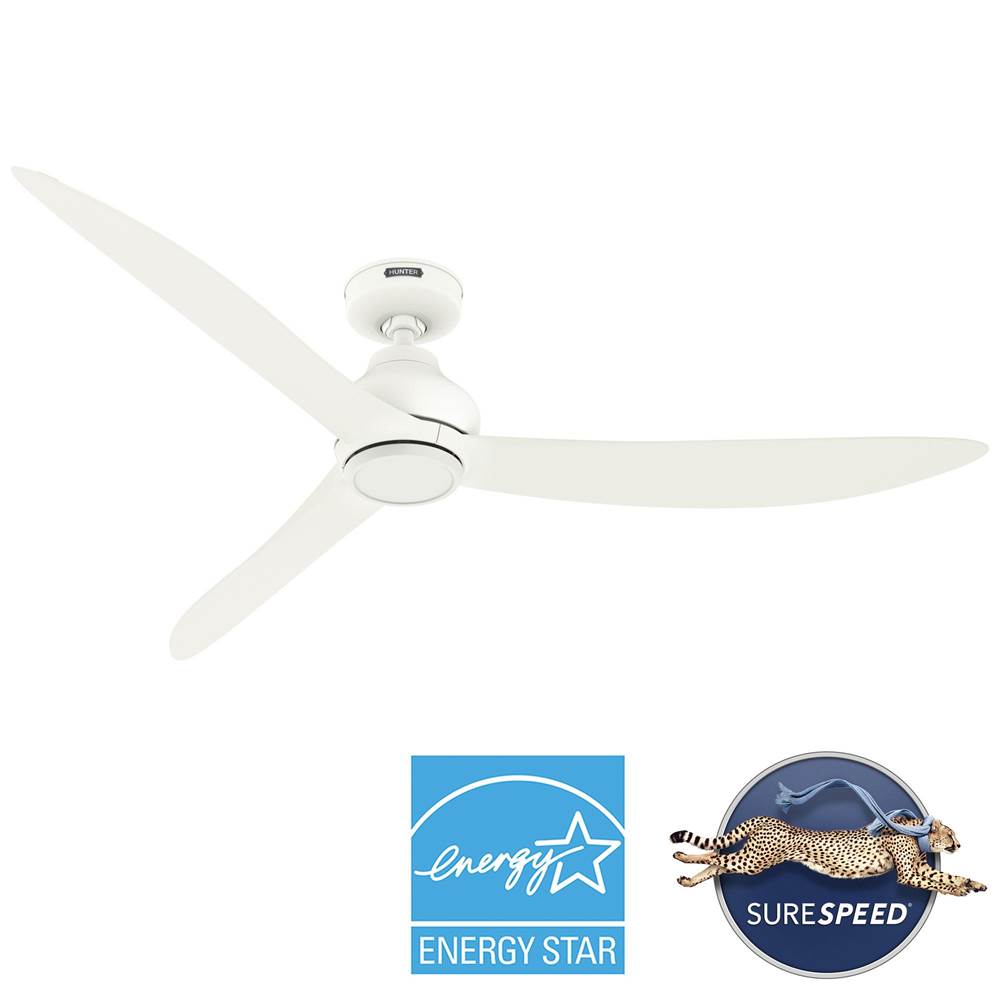 Hunter Mazzini 60 Inch Mazzini Matte White