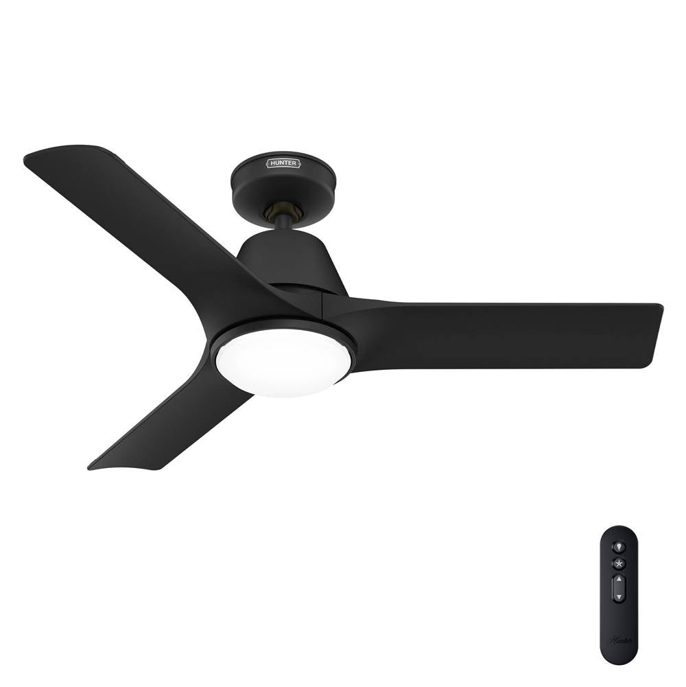 Hunter 52881 Matte Black 44 In Aeronaut - Matte Black Image 9