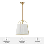 Hunter 48244 Alturas Gold Atmore 3 Light Large Pendant Gold Image 3