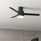Hunter 51330 Matte Black 52in Gilmour - Flat Matte Black Image 3