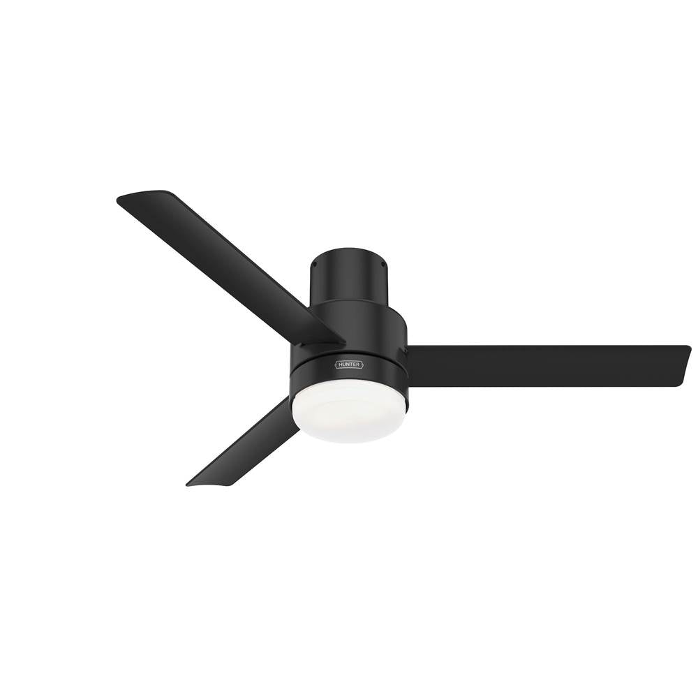 Hunter 51330 Matte Black 52in Gilmour - Flat Matte Black Image 1