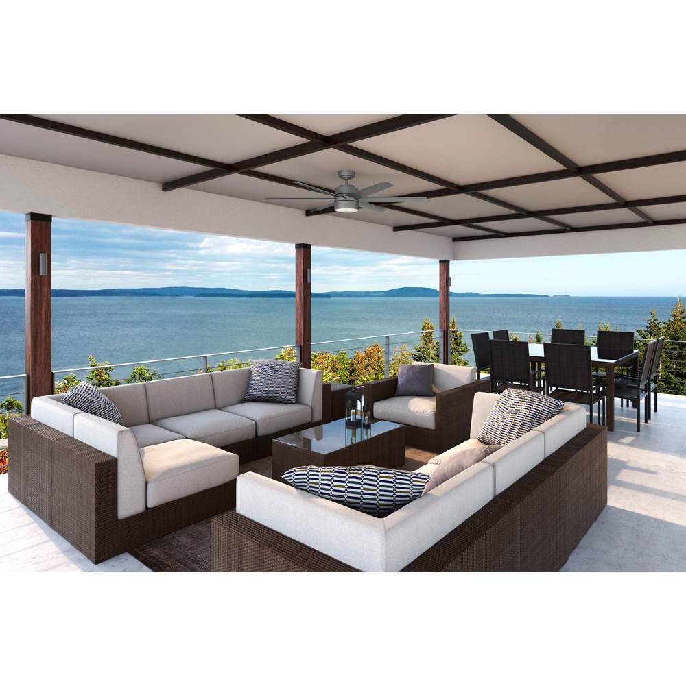 Hunter Solaria 60'' Solaria - Matte Silver