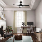 Hunter 52881 Matte Black 44 In Aeronaut - Matte Black Image 8