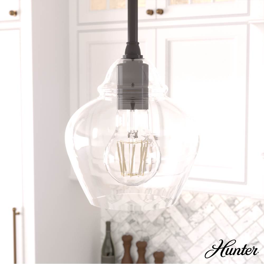 Hunter 19648 Noble Bronze Dunshire 1 Light Pendant 6 Inch Image 3