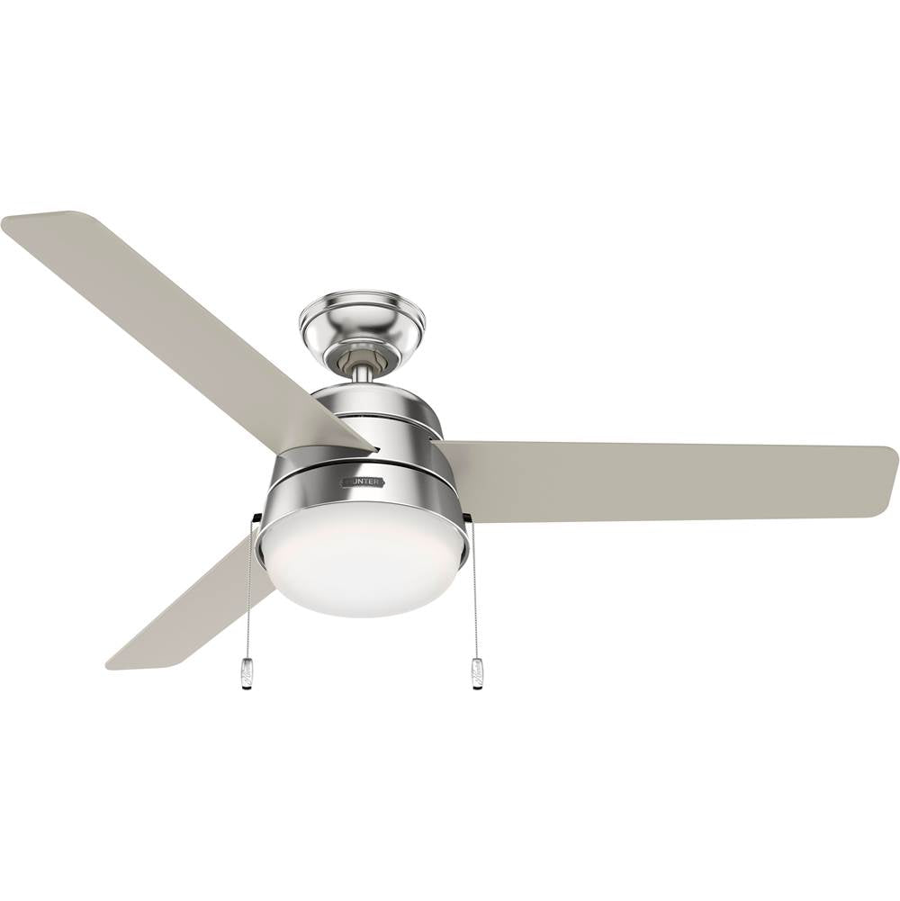 Hunter 50540 Brushed Nickel 52 Inch Aker Brushed Nickel Image 1